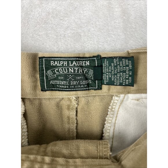 Vintage 80s-90s  Ralph Lauren Country Equestrian Skirt Womens 10 Brown - Picture 4 of 10